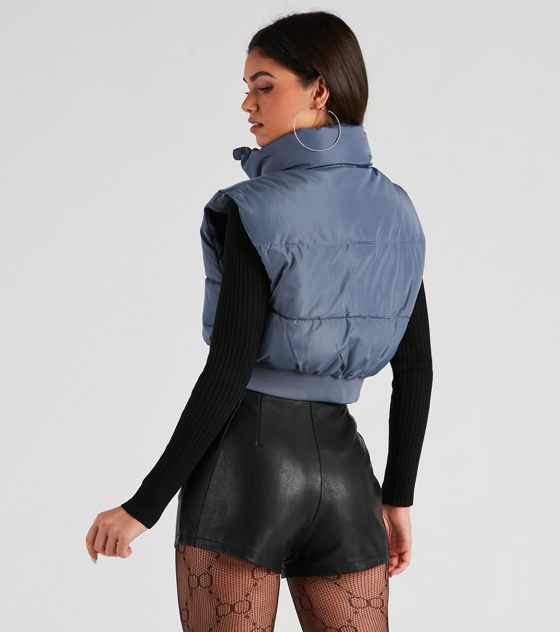 Winter Must-Have Cropped Puffer Vest