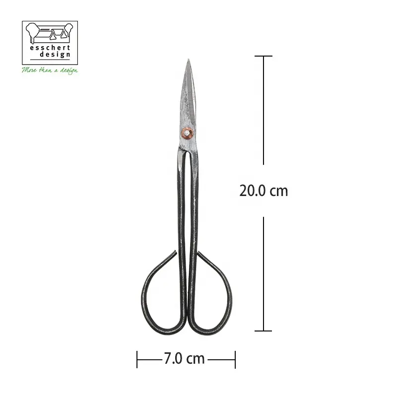 GT297 Bonsai Twig Shears Slim Garden Branch Cutting Trimming Tools Steel Blade Hand Pruners Bonsai Scissors