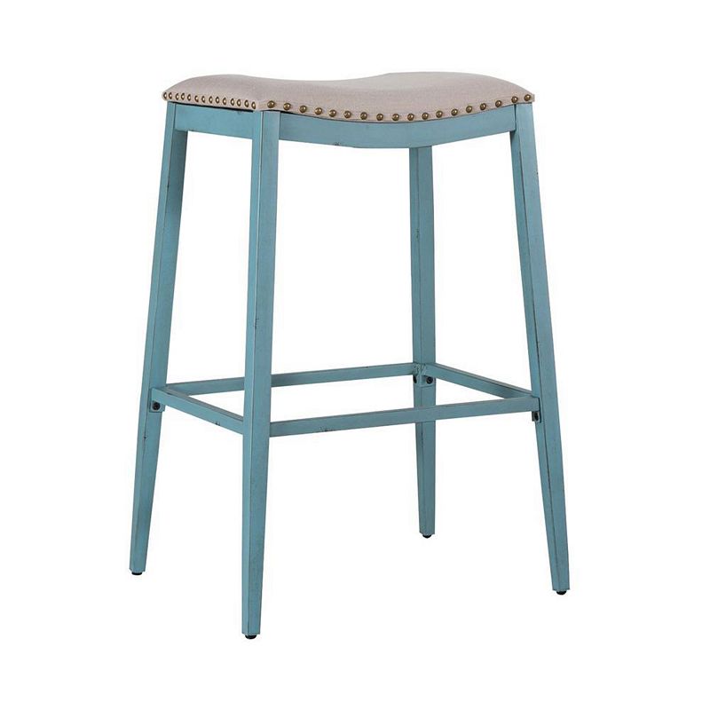 Liberty Furniture Industries Backless Uph Barstool