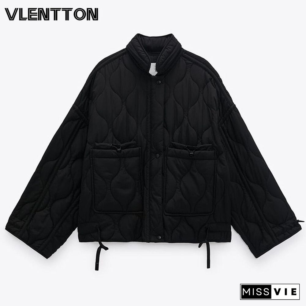 Winter Women Hoodies Coat Black Cropped Jacket Outerwear Warm Parkas Crop Top Streetwear Female Long Sleeves