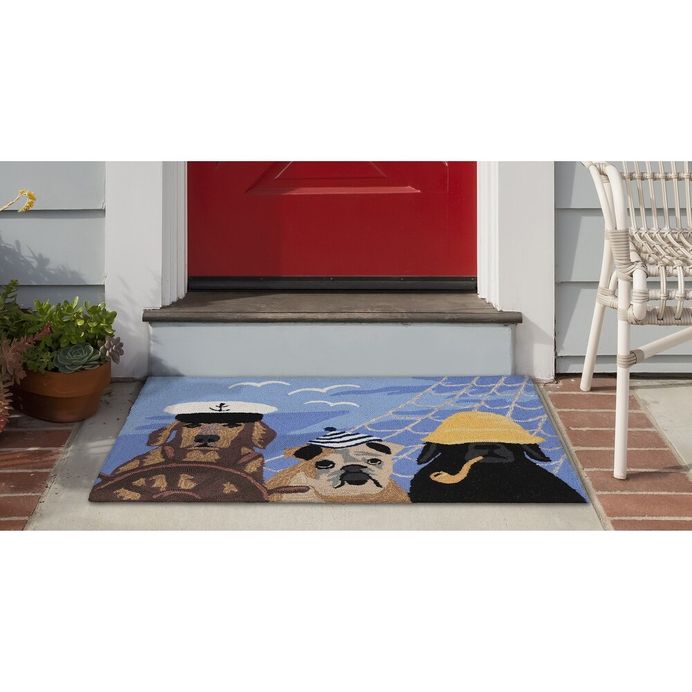 Liora Manne Frontporch Arrf Ye Mateys Indoor/Outdoor Rug