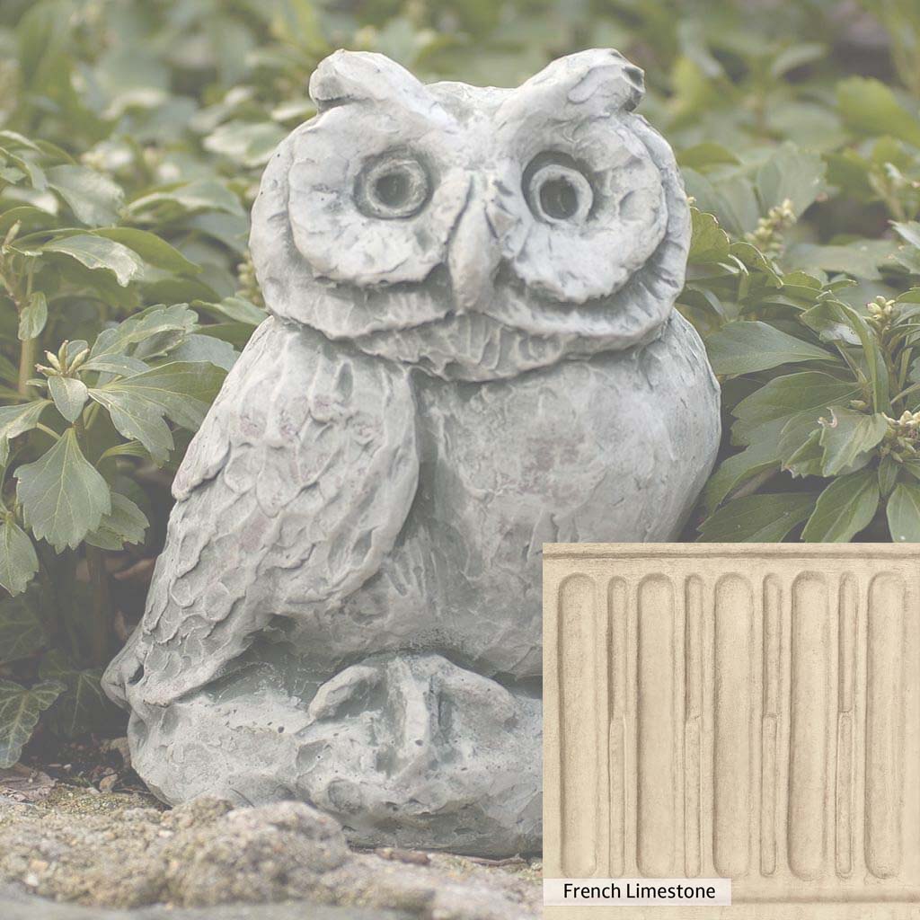 Campania International Merrie Little Owl Statue