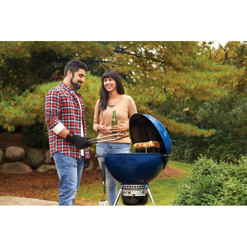 Weber Master-Touch Charcoal Grill Deep Ocean Blue