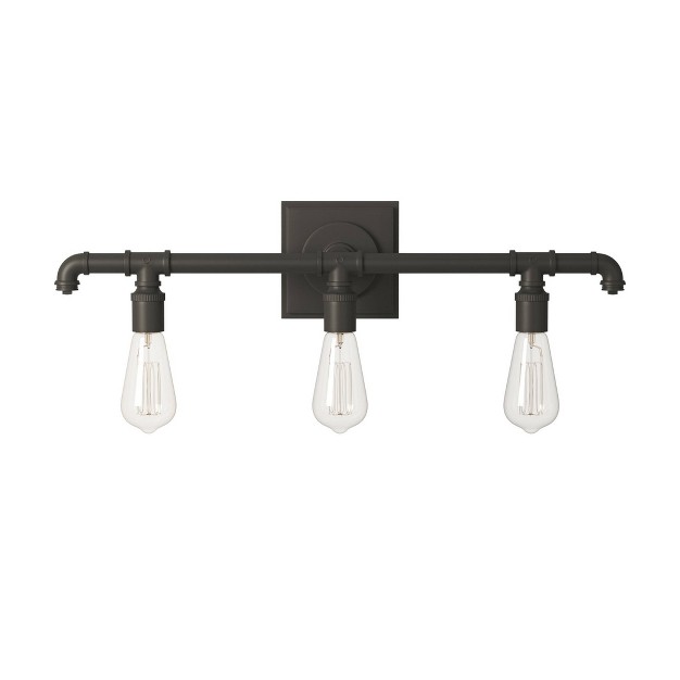 Wymer 3 Vanity Light Bronze gray Eglo