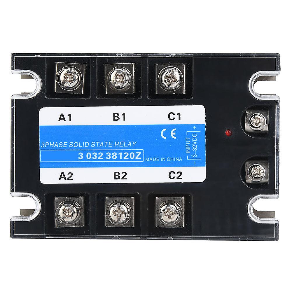 Three Phase Solid State Relay 3-32vdc Input Dc-ac Electrical Equipment For Cnc Machineryberm-3 032 38120z120a