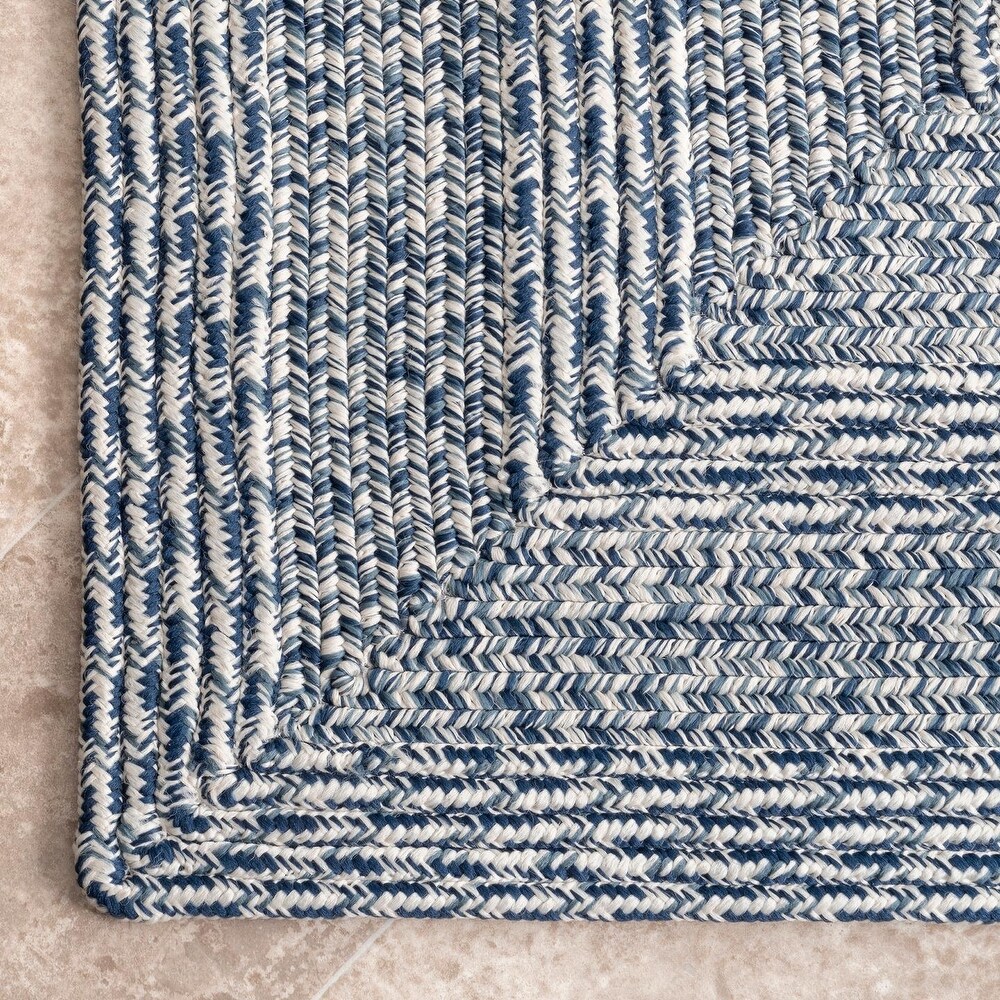 Brooklyn Rug Co Braided Texture Indoor/ Outdoor Area Rug