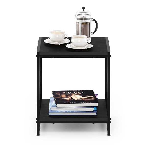 Furinno Camnus Modern Living 2-Tier End Table