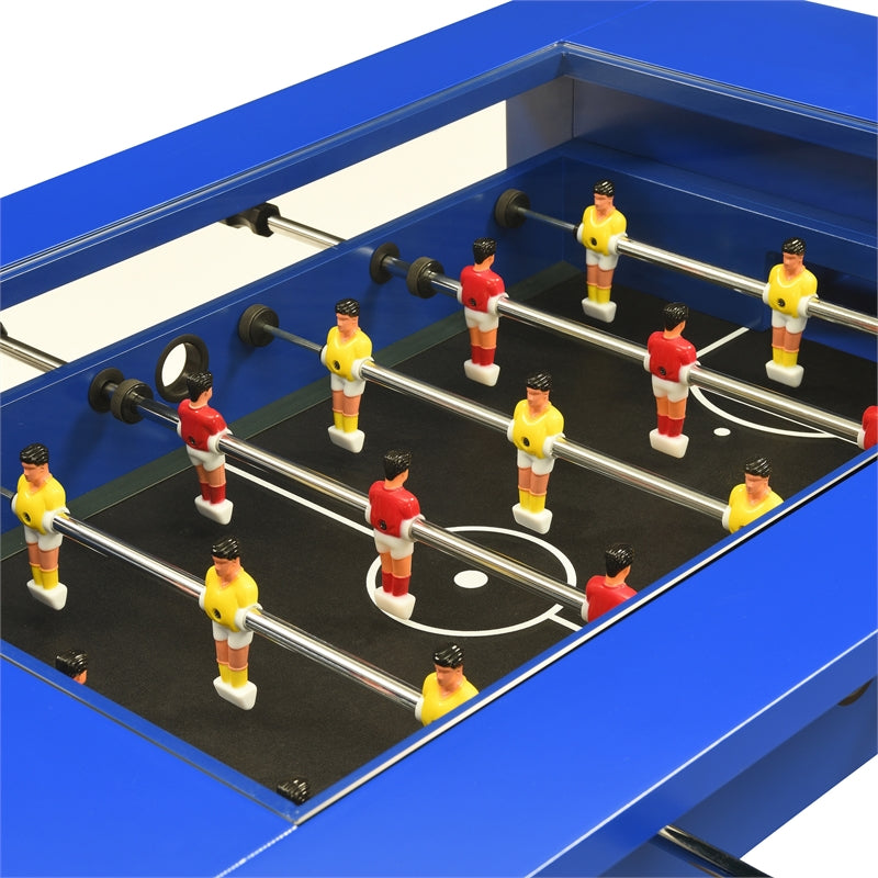 Picket House Furnishings Rebel Foosball Gaming Table in Blue