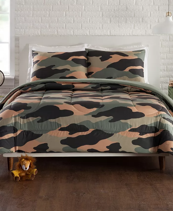 Urban Playground Covert Camouflage 2 Piece Comforter Set  Twin  Twin XL