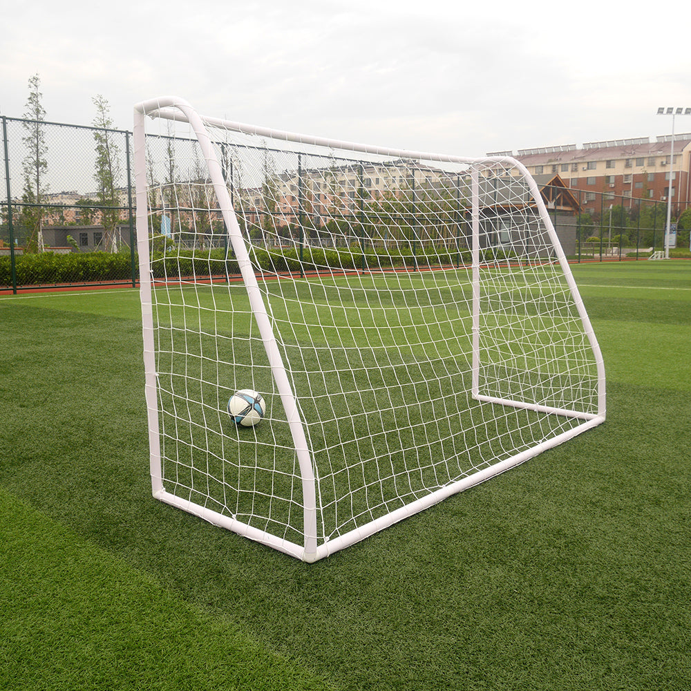 UBesGoo 8' x 5' x 2.7' Portable Soccer Goal， Kids/Children Youth Football Net Training Aid， for Outdoor Sports Professional Practice