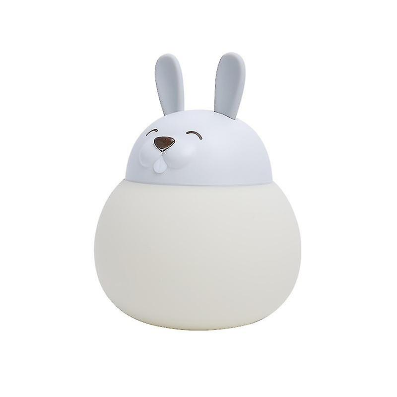 Night Light Children's Nursing Light With Touch Switch， 1800-6500 K Touch Lamp For Baby Room Rabbit