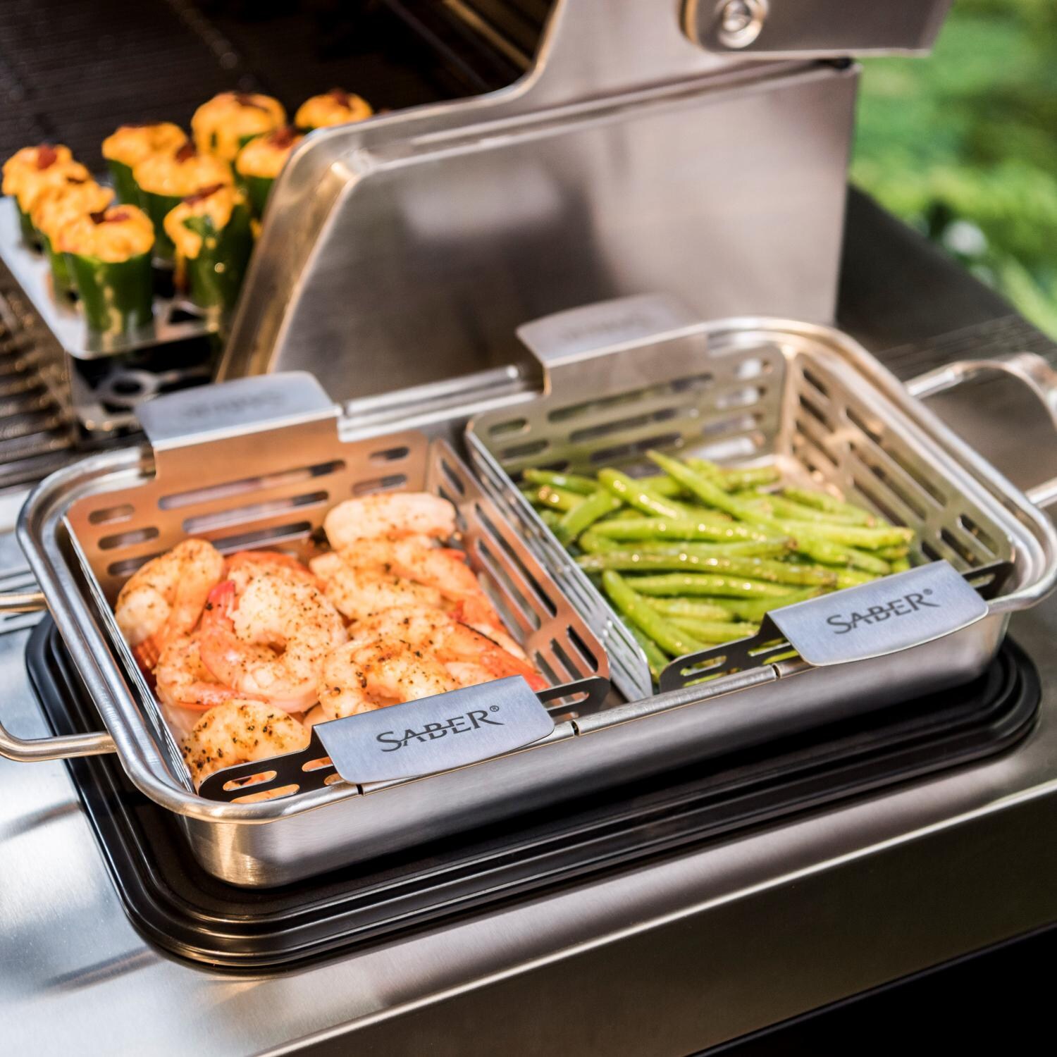 Saber Stainless Steel Veggie Basket