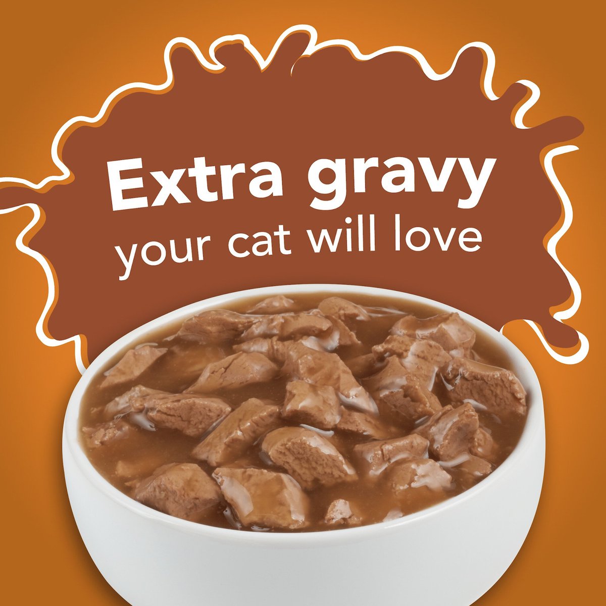 Friskies Extra Gravy Chunky with Chicken in Savory Gravy Canned Cat Food