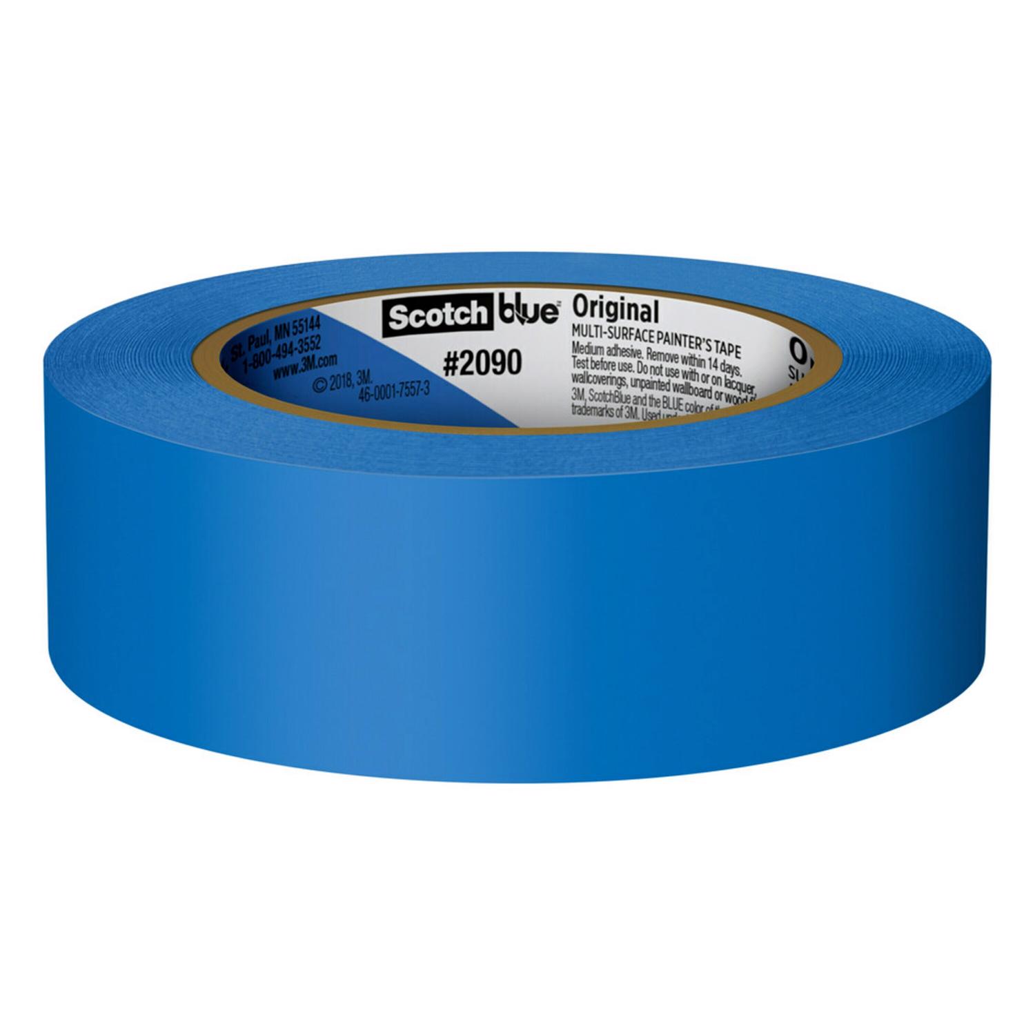 ScotchBlue 1.41 in. W X 60 yd L Blue Medium Strength Original Painter\u0027s Tape 6 pk