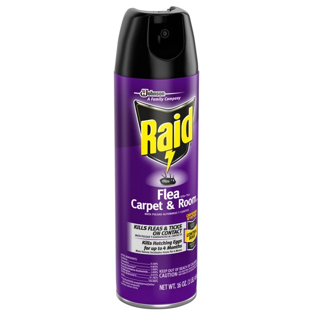 Raid Flea Killer Plus Carpet amp Room Spray 16oz