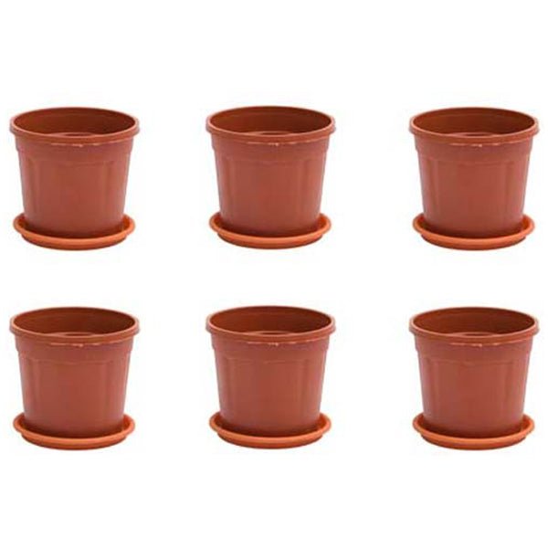 5 inch (13 cm) Grower Round Plastic Pot