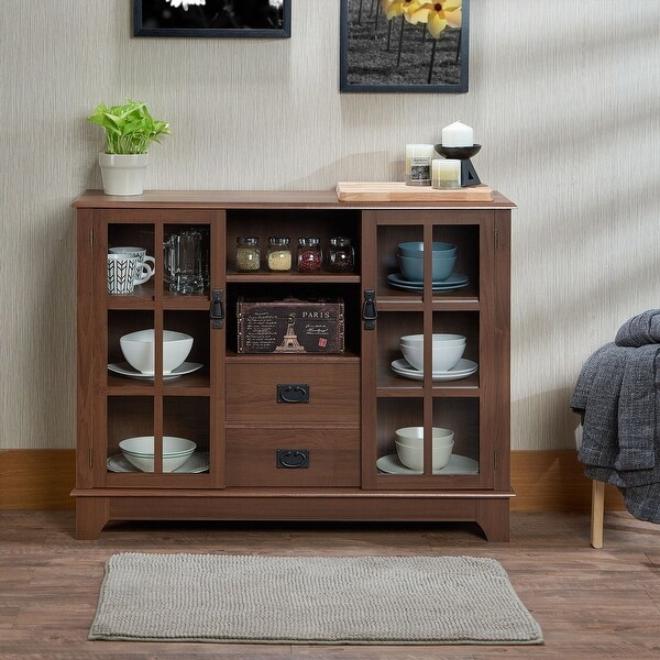 Dubbs Console Table in Walnut