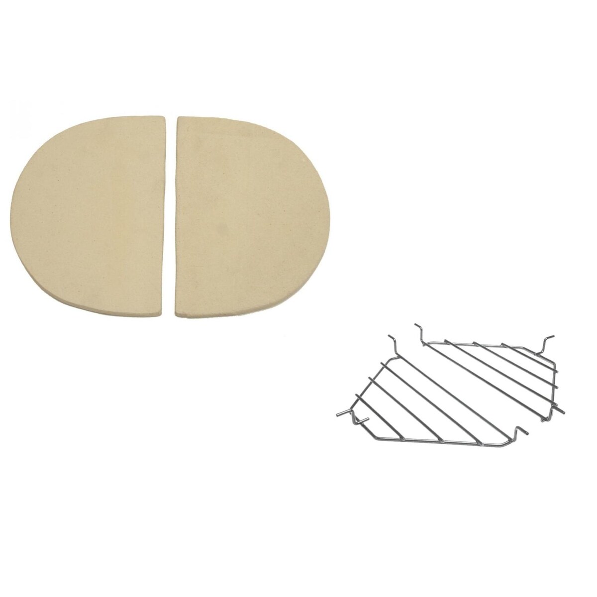 Primo Ceramic Heat Deflector Kit For Oval XL 400 Kamado