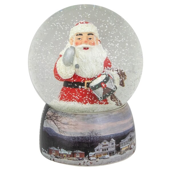 6.5 Norman Rockwell 'A Drum For Tommy' Christmas Snow Globe