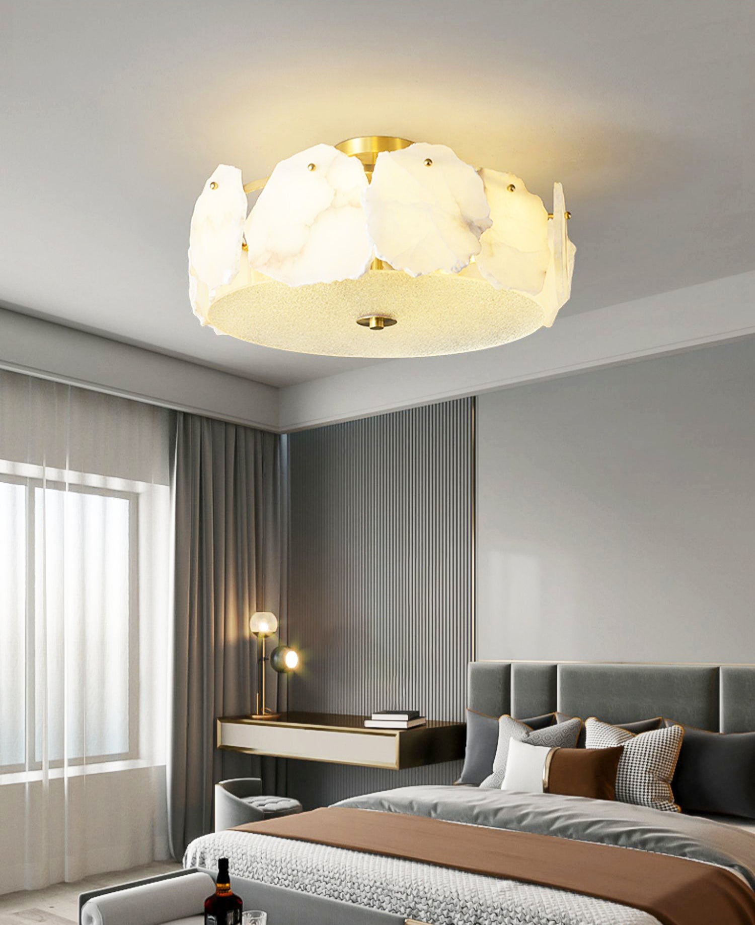 Valeria Alabaster Ceiling Lamp