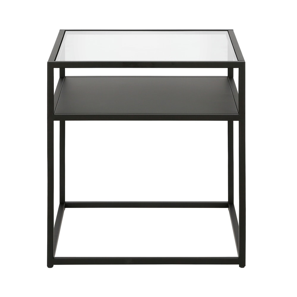 Ada Side Table Blackened Bronze Finish