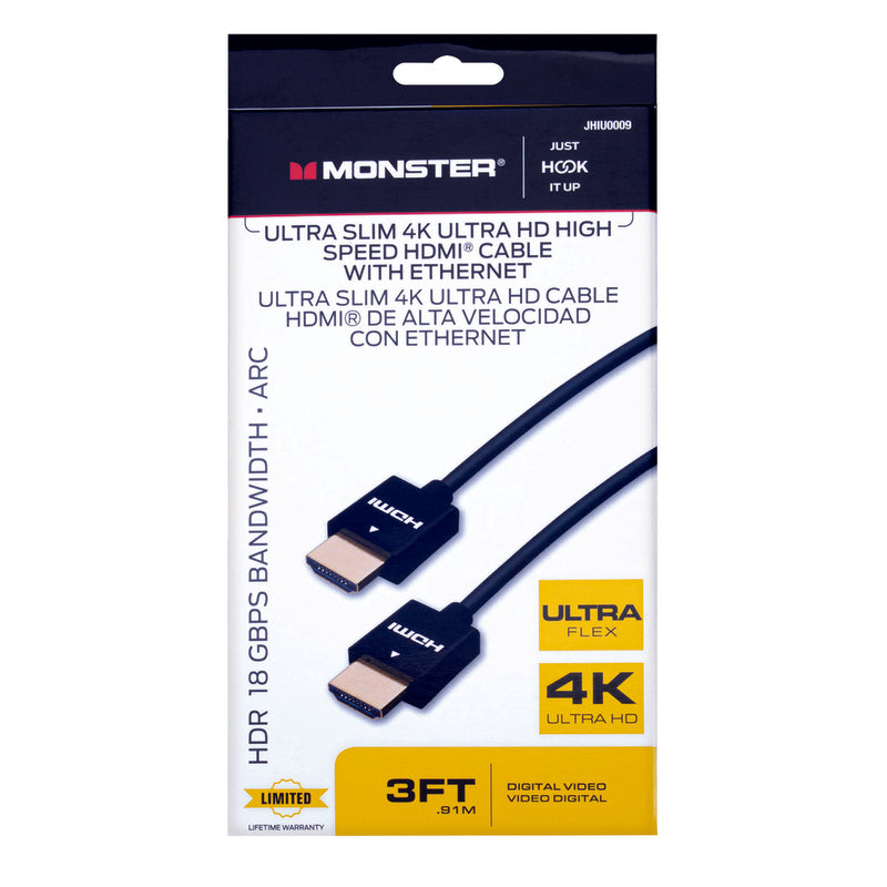 CABLE HDMI SLIM 3'