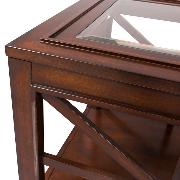 Liberty Caroline Espresso Stain End Table