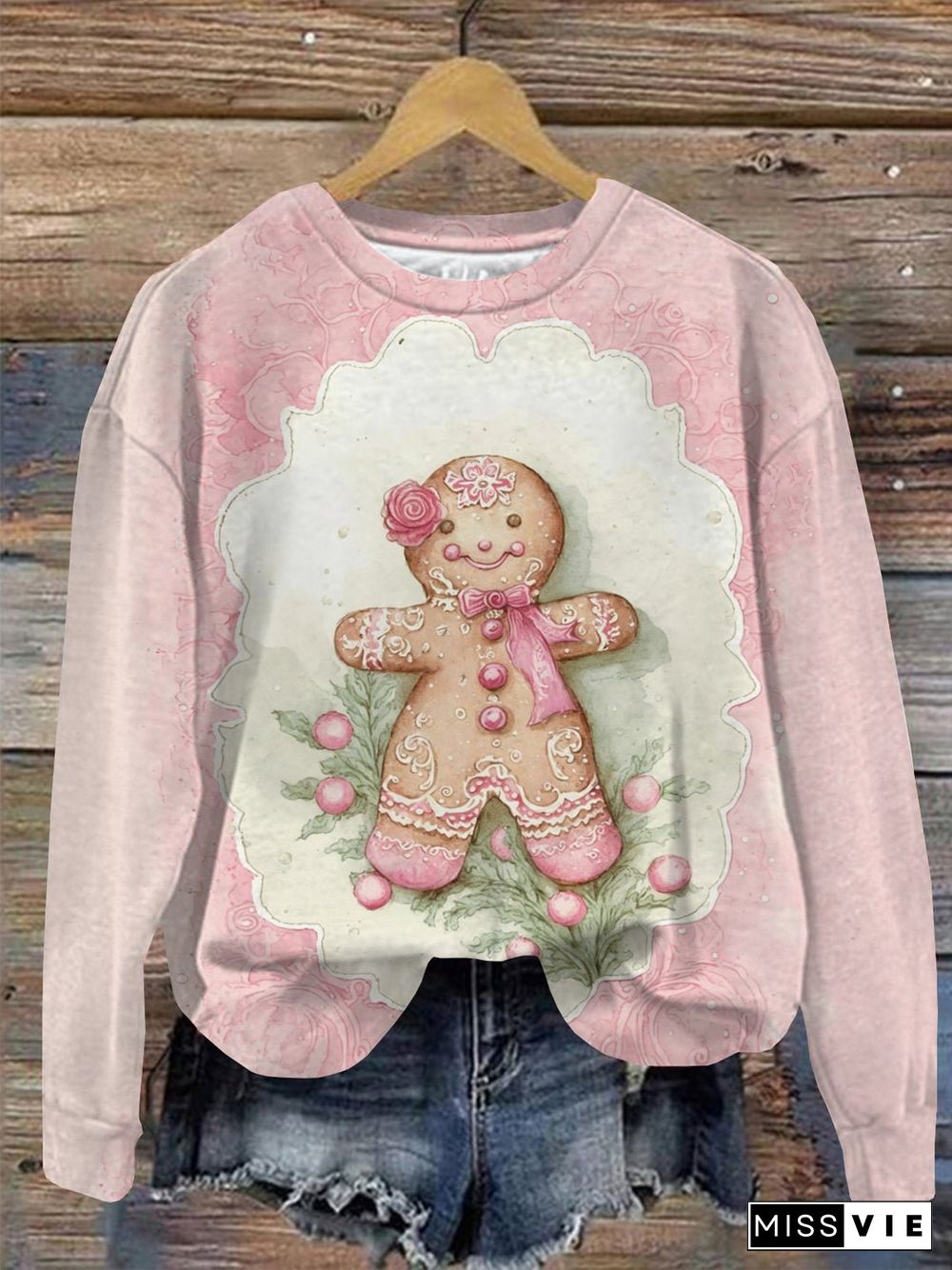 Women's Christmas Cookie Sweatshirt