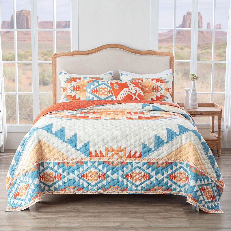 Horizon Style All Season Fashions Southwestern Native Boho Quilt Set