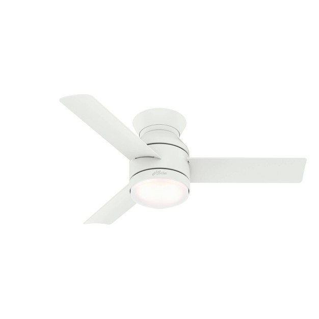 Dublin Low Profile Ceiling Fan With Remote Hunter