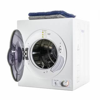 EQUATOR ADVANCED Appliances 3.5 cu.ft. 110V AutoTime Dry Compact Vented White Dryer 850