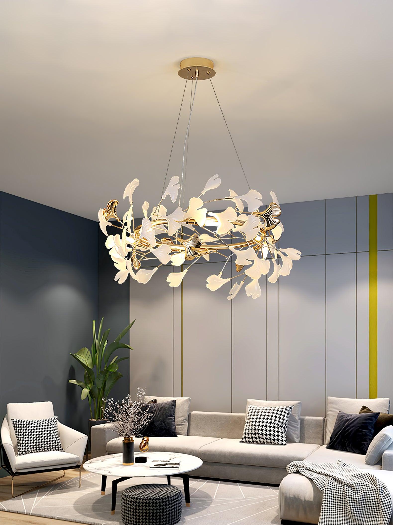 Gingko Chandelier T