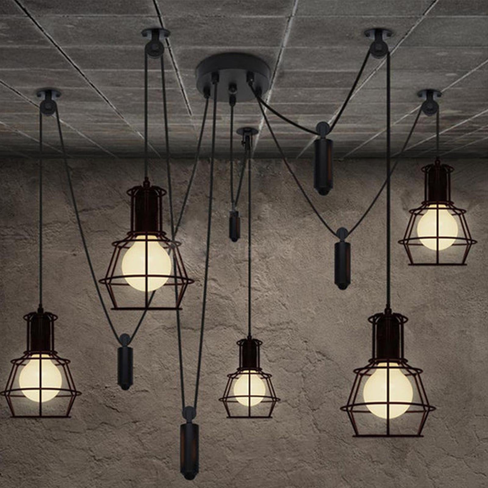 5 Heads Industrial   Pendant  Lamp  Cy-Dd-110