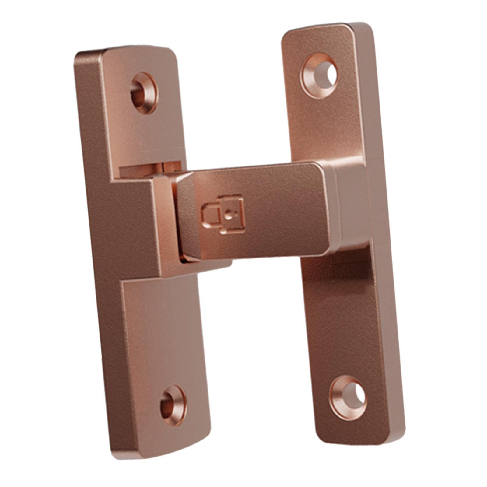 90 Degree Door Latch Guard Door Lock For Bathroom Barn Sliding Door Bathroom Red