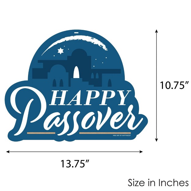 Big Dot Of Happiness Happy Passover Hanging Porch Pesach Jewish Holiday Party Outdoor Decorations Front Door Decor 1 Piece Sign