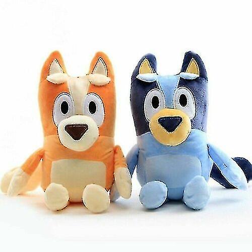 2pc Plush Toys - 25cm Cartoon Dog Family Stuffed Animals Dolls | Kids' Soft Toys