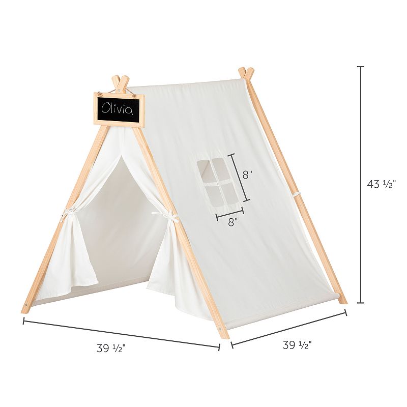 South Shore Sweedi Play Tent with Chalkboard