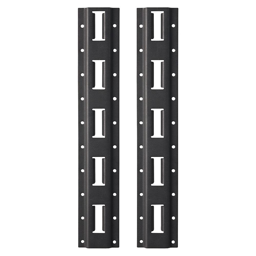 Milwaukee 20 Vertical E-Track for PACKOUT™ Racking Shelves， 2Pc ;