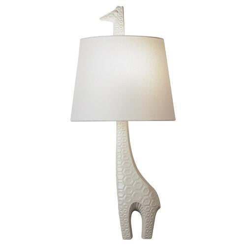 Ceramic Giraffe Wall Sconce