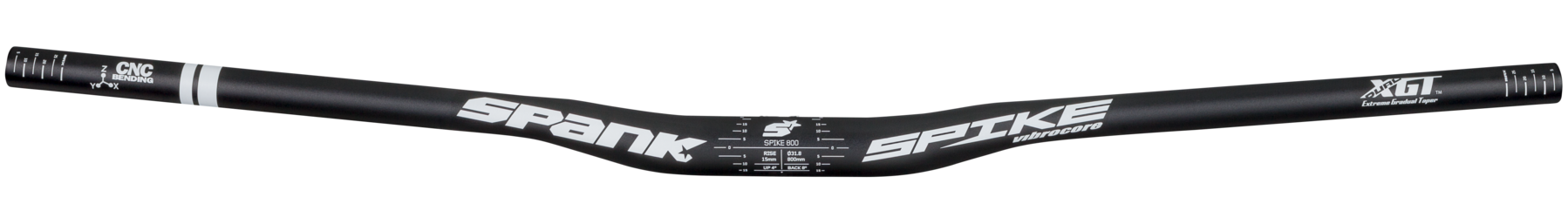 Spank Spike 800 Vibrocore Riser Handlebar - Ltd Edition - Black