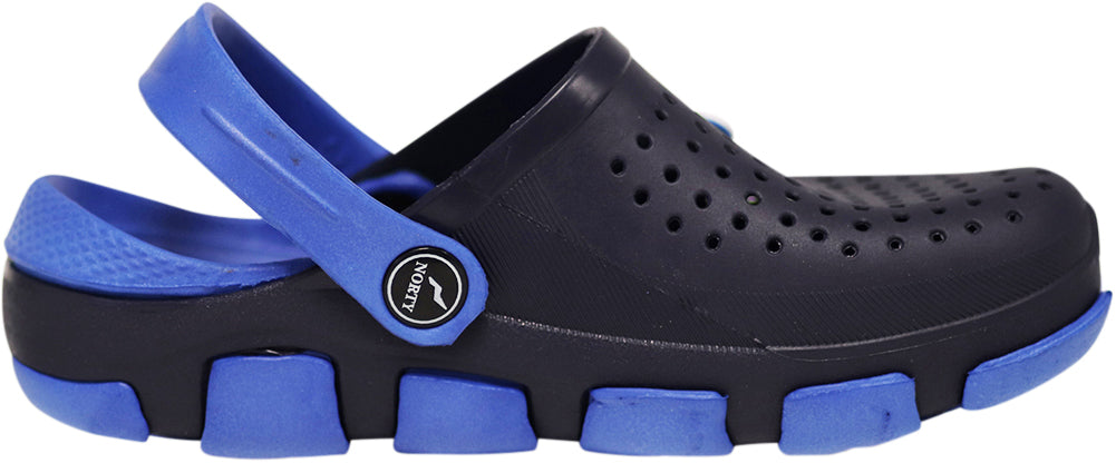 NORTY Boys Athletic Child Comfort Clogs Male Mules Sandals Navy