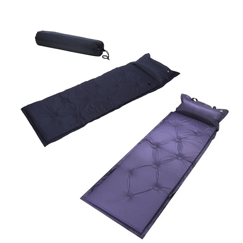 Factory sales outdoor sleeping pad camping inflatable mattress foldable air mattress air mattress for car