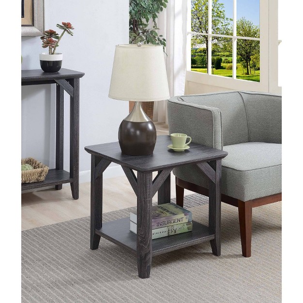 Winston End Table Weathered Gray Breighton Home