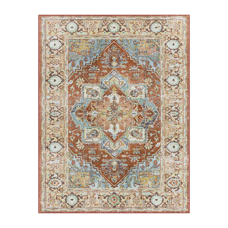 Decor 140 Alegre Traditional Washable Area Rug