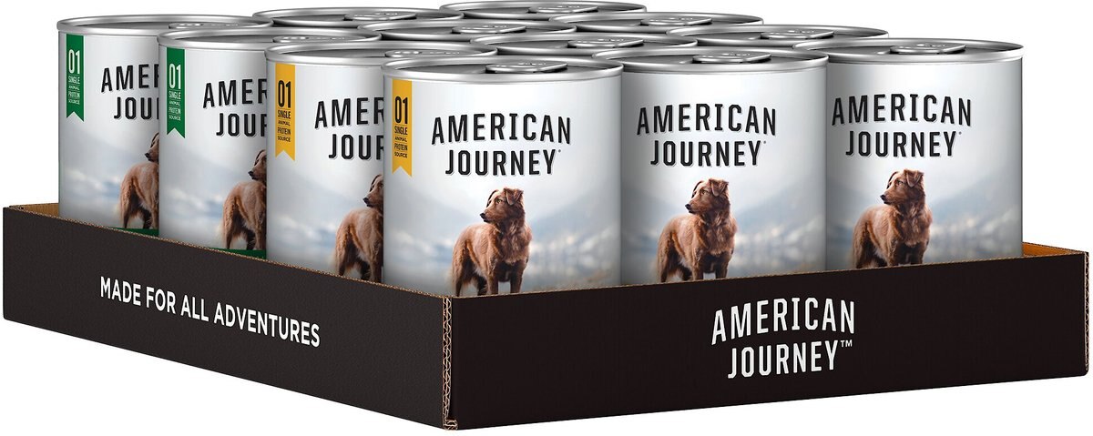 American Journey Limited Ingredient Diet Poultry Variety Pack Grain-Free Canned Dog Food