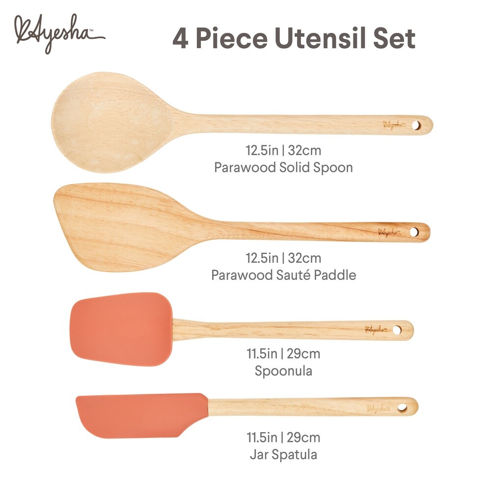 Ayesha Curry Tools and Gadgets Cooking Utensil Set  4pc