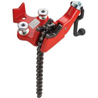 VEVOR 18 in. to 5 in. Screw Bench Chain Vises Pipe Capacity Heavy-Duty Bench Chain Pipe Vises (1-Piece) GJLGTHQ0000000001V0