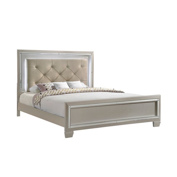 Picket House Furnishings Glamour Panel 4PC Bedroom Set - - 29449597