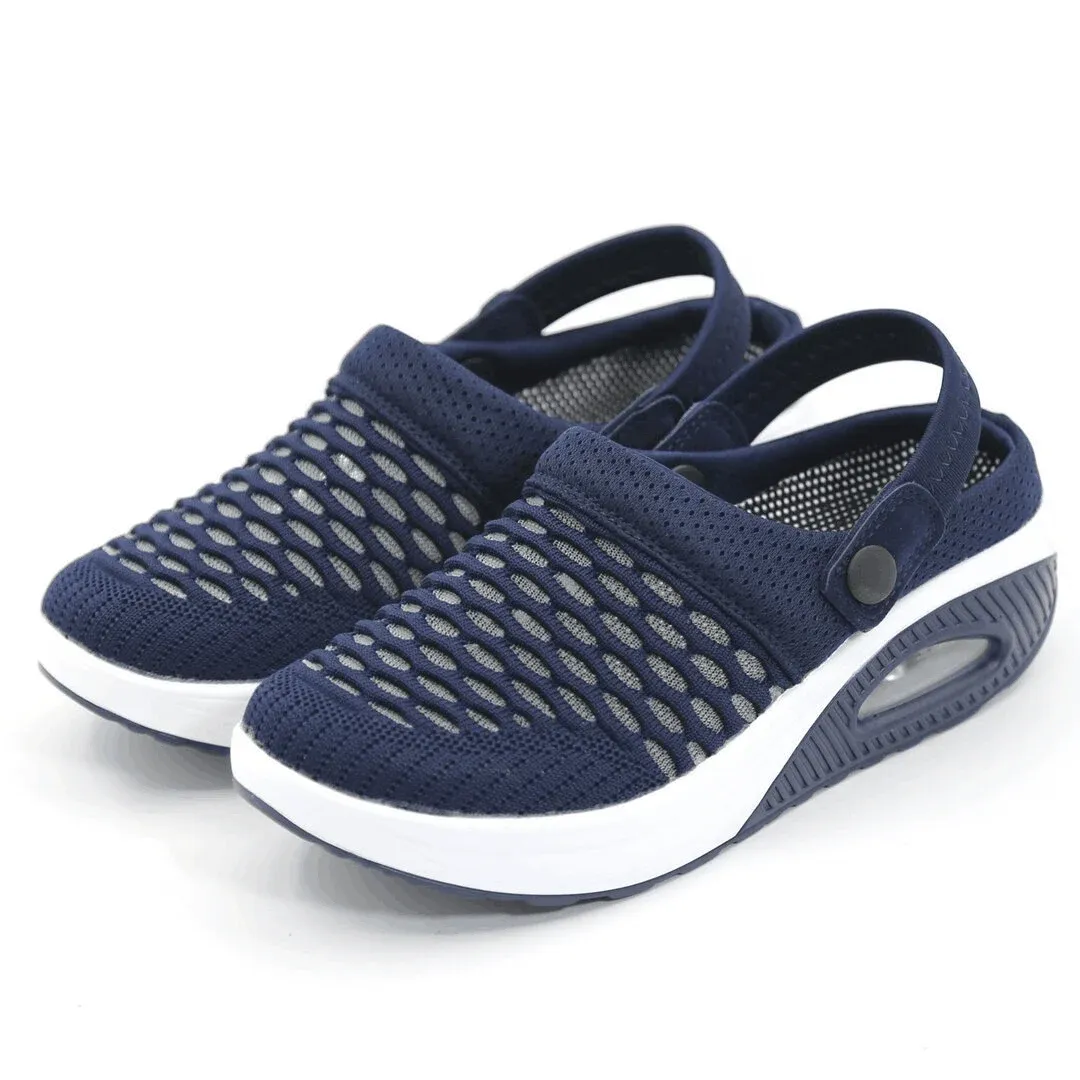 [Clearance Sale 48% OFF] -Women Walking Shoes Air Cushion Slip-On Shoe