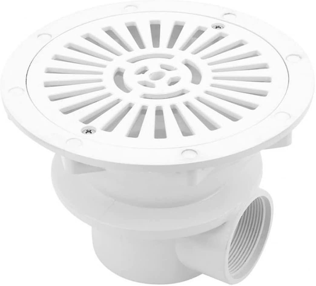 Swimming Pool Drain Overflow Floor Drain Replacement Parts Swimming Pool Drain Pool Accessories (white) (1pcs)